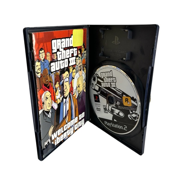 Sony PlayStation PS2 Grand Theft Auto 3 Rated M for Mature Has Manual - Picture 3 of 6